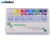 Papier-Punkte GP Protaper für den Zahnheilkunde-Guttapercha-Zahnfüllungs-Millimeter markiert